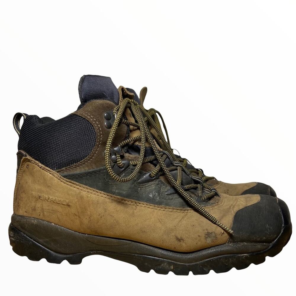 Merrell M2 Blast Boots Millenium Wear Them Out Vibram Waterproof Leather Tan 12
